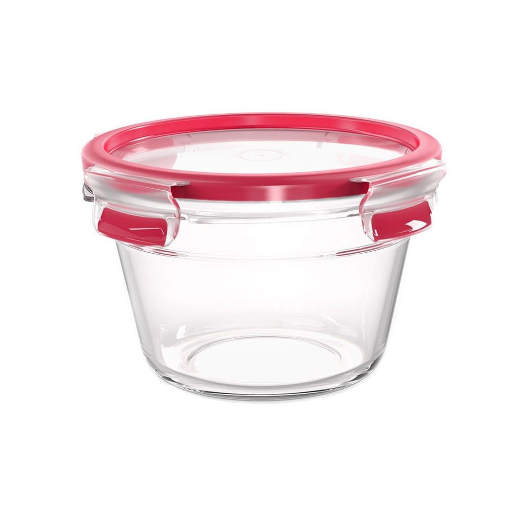 Boite Clip&Close verre ronde 0,9 L - Visuel 0