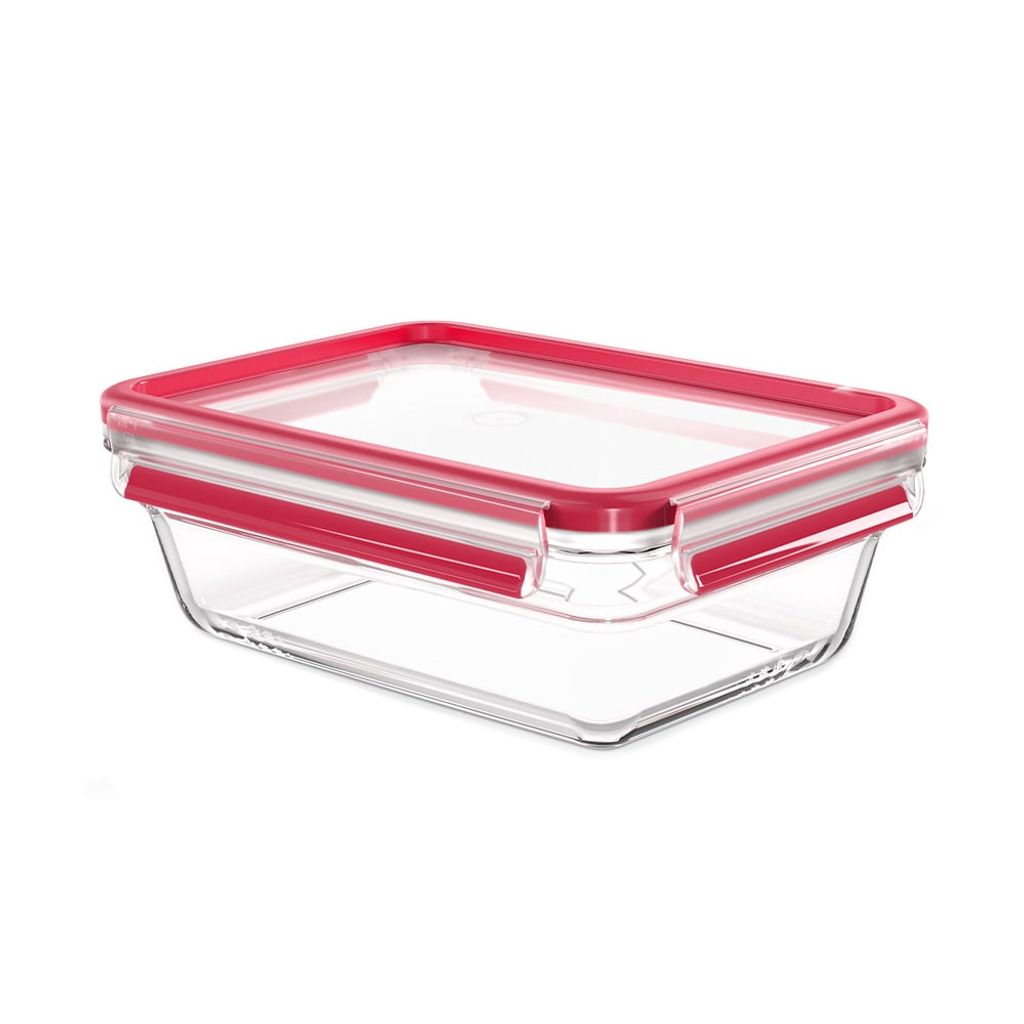 Boîte Clip&Close verre rectangle 1,3 L - Visuel 0