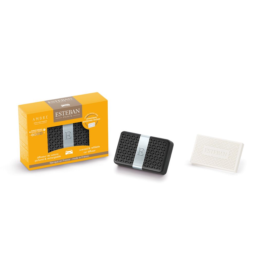Diffuseur de voiture rechargeable parfumé ambre - Visuel 0