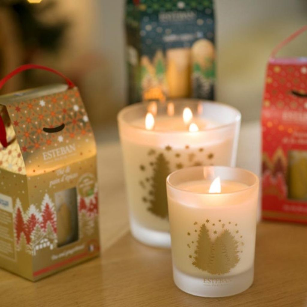 Coffret De 8 Bougies Parfumées De Noël - 100% Cire De Soja - Parfums Festifs (Pain D'Épices, Vin Chaud, Etc.) - Idéal Pour Décoration De Fête Et Cadeau - 6