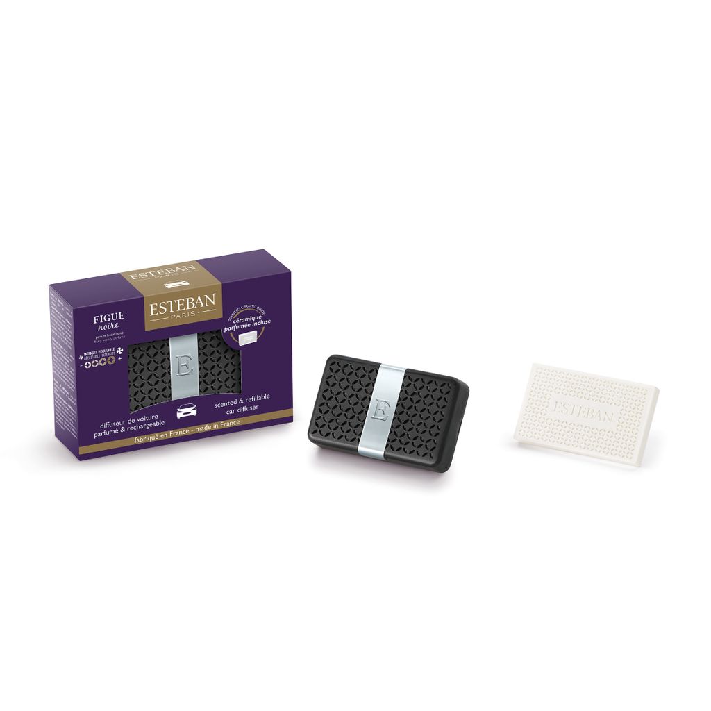Diffuseur de voiture rechargeable parfumé figue noire - Visuel 0