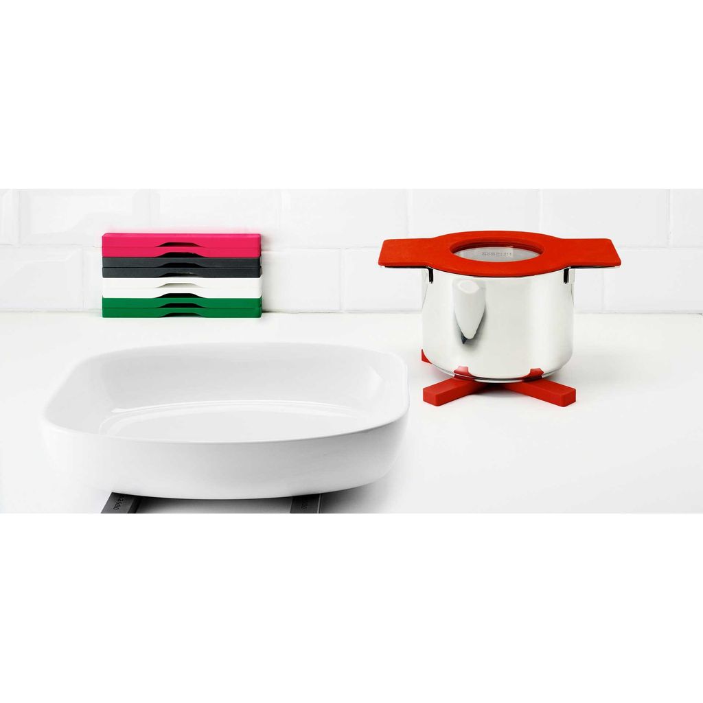 Dessous de plat magnétique rouge - Visuel 3