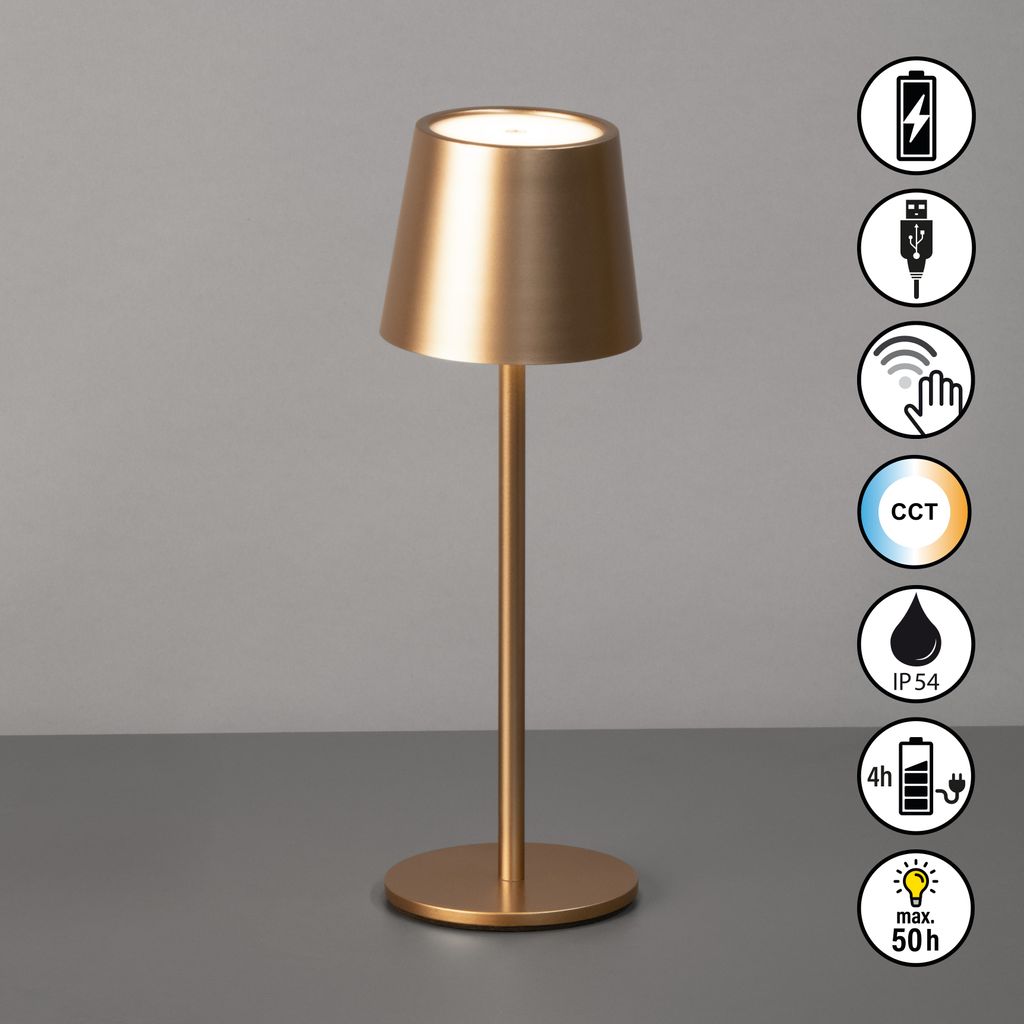 Lampe de table Roxi café - Visuel 0