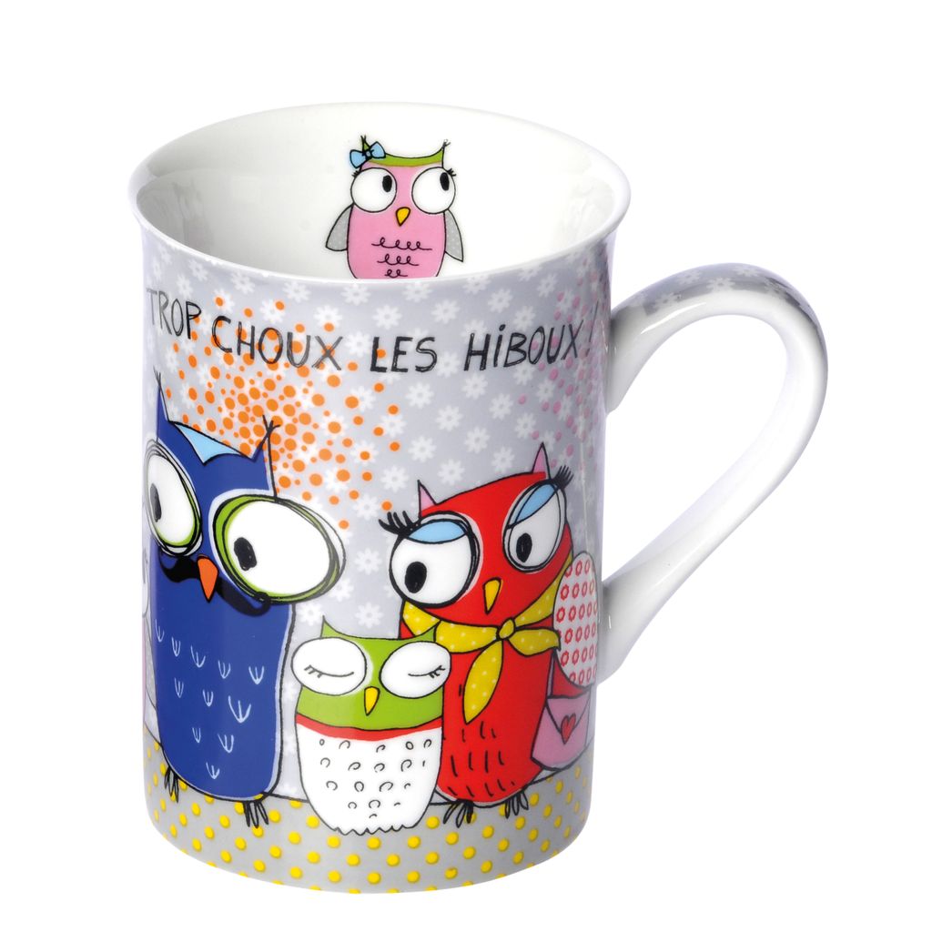 Mug Trop choux les hiboux ! - Visuel 0