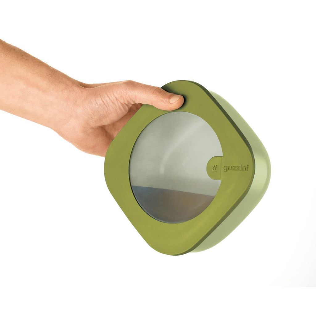 Guzzini Boîte à Lunch Store&Go On The Go Vert - Lunch Box 1,6L Avec Compartiments Et Poignée