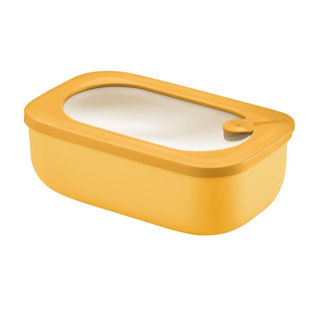 Boîte de conservation STORE&MORE 900 ml Jaune - Visuel 0