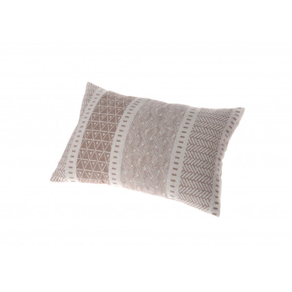 Housse de coussin SILVRETTA beige 40x60 cm - Visuel 1