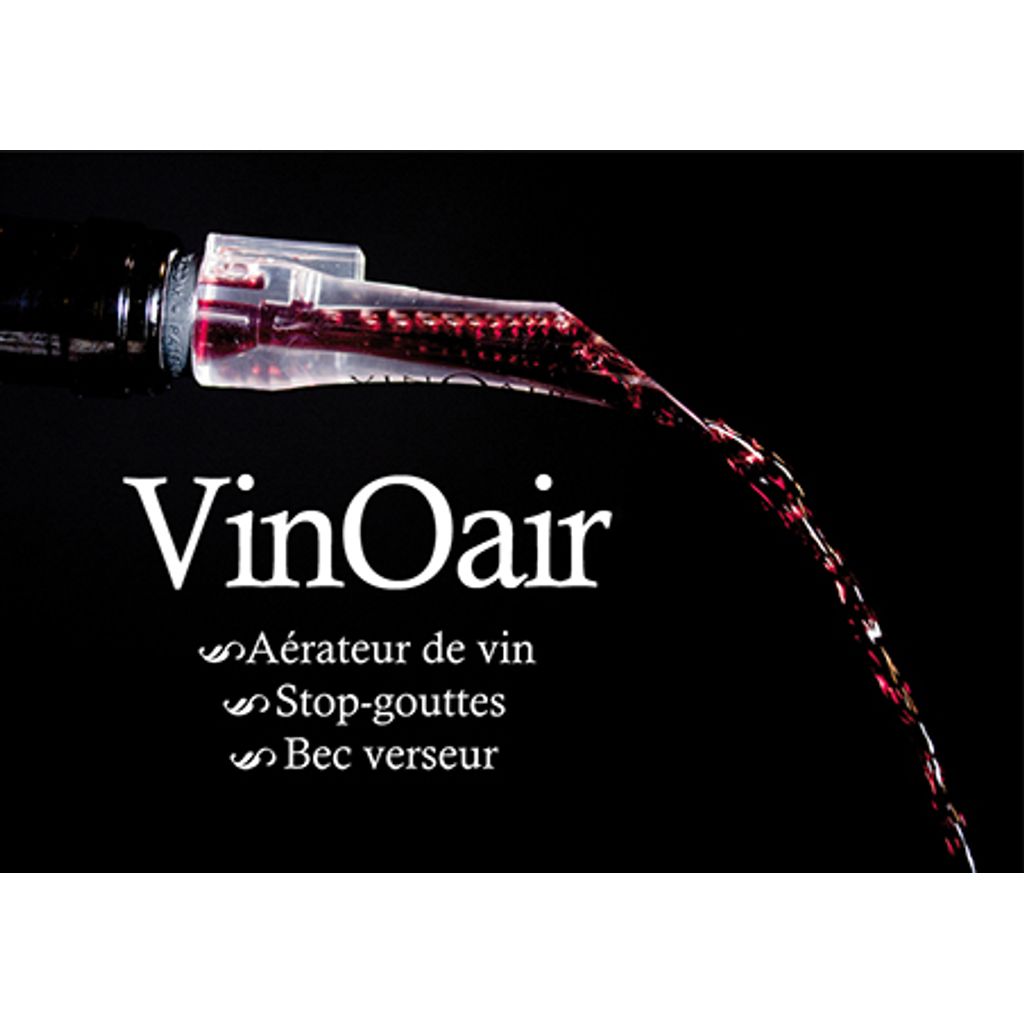 Bouchon aérateur Vinoair - Visuel 1