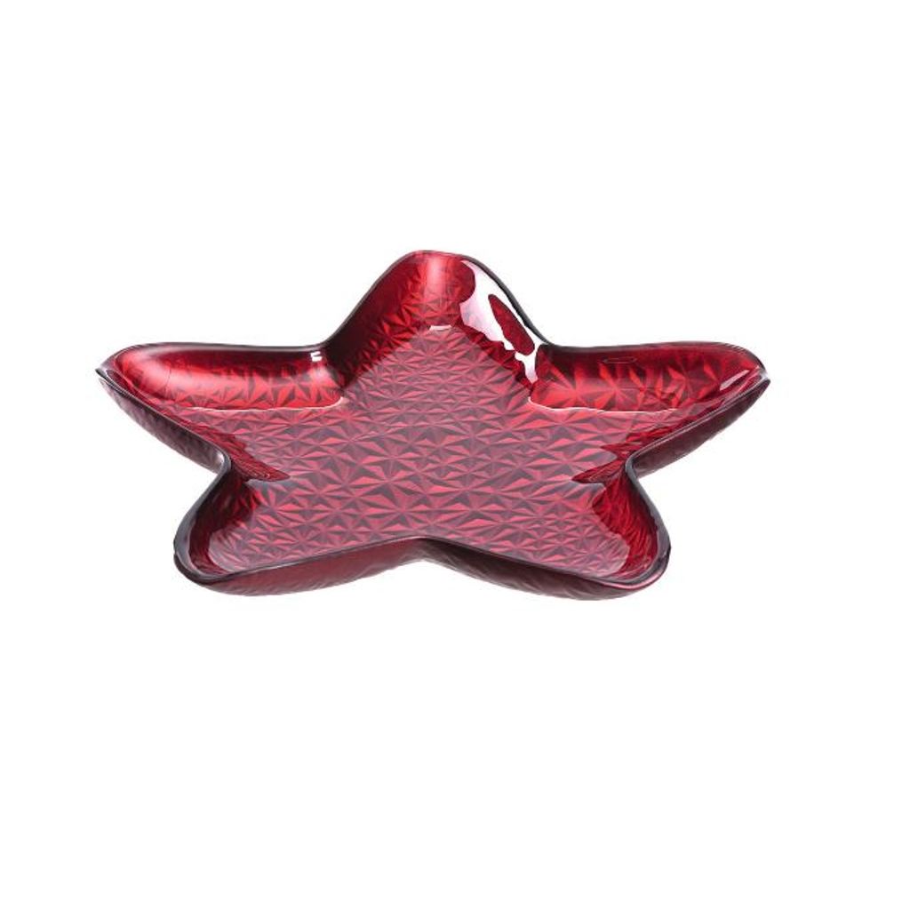 Coupelle étoile rouge VIVO 31 cm - Visuel 0