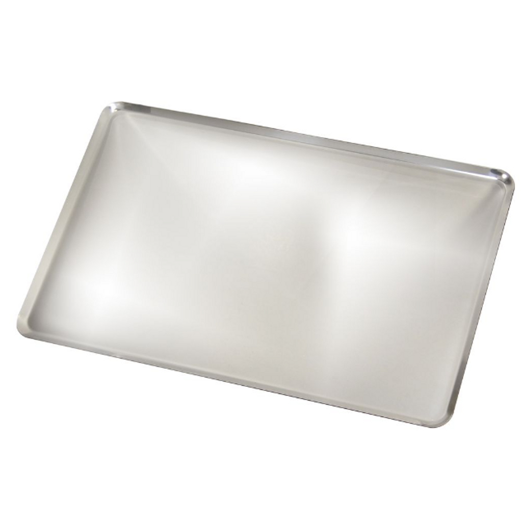 Plaque pâtissière - aluminium - 400 x 300 x 10 mm - Visuel 0