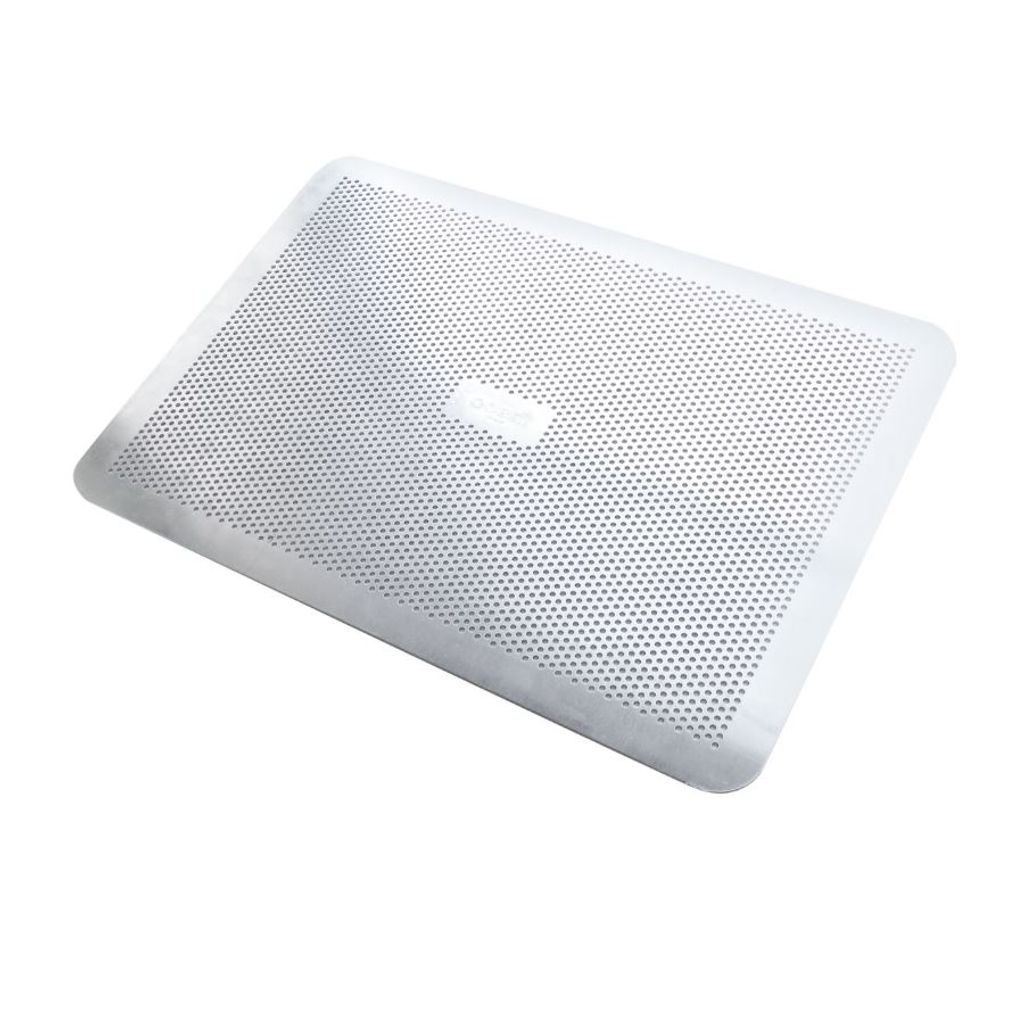 Plaque de cuisson micro-perforée 40 x 30 cm - Visuel 0