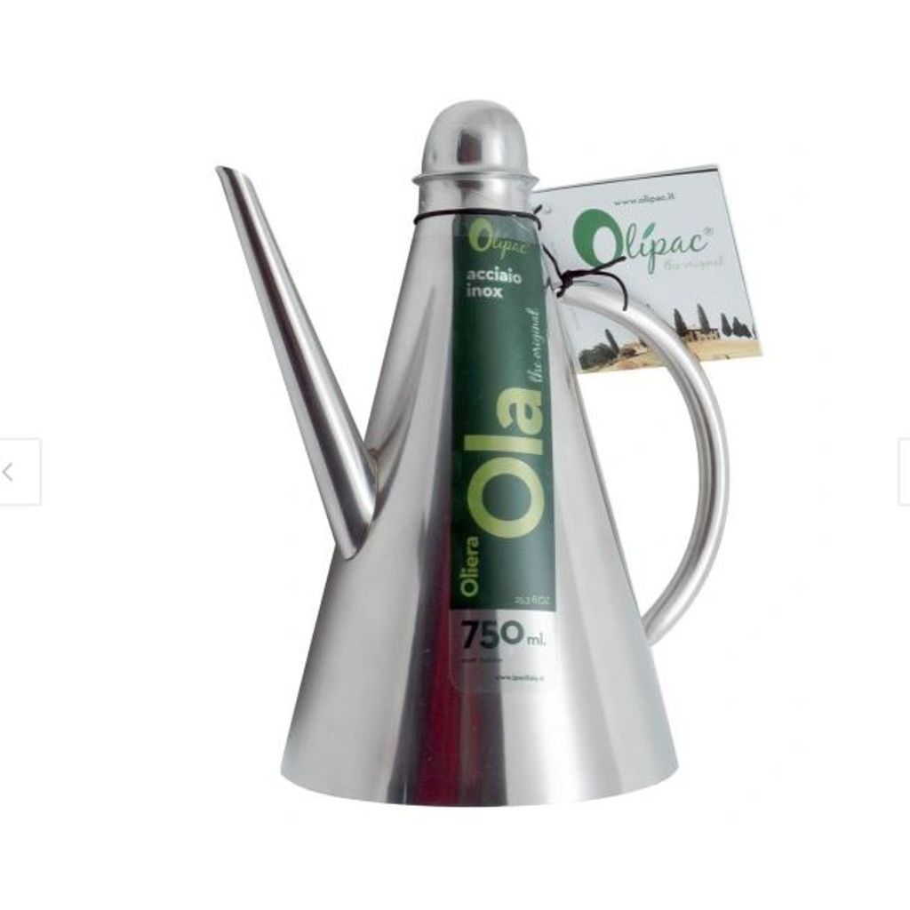 Burette à huile ola inox 750 ml - Visuel 0