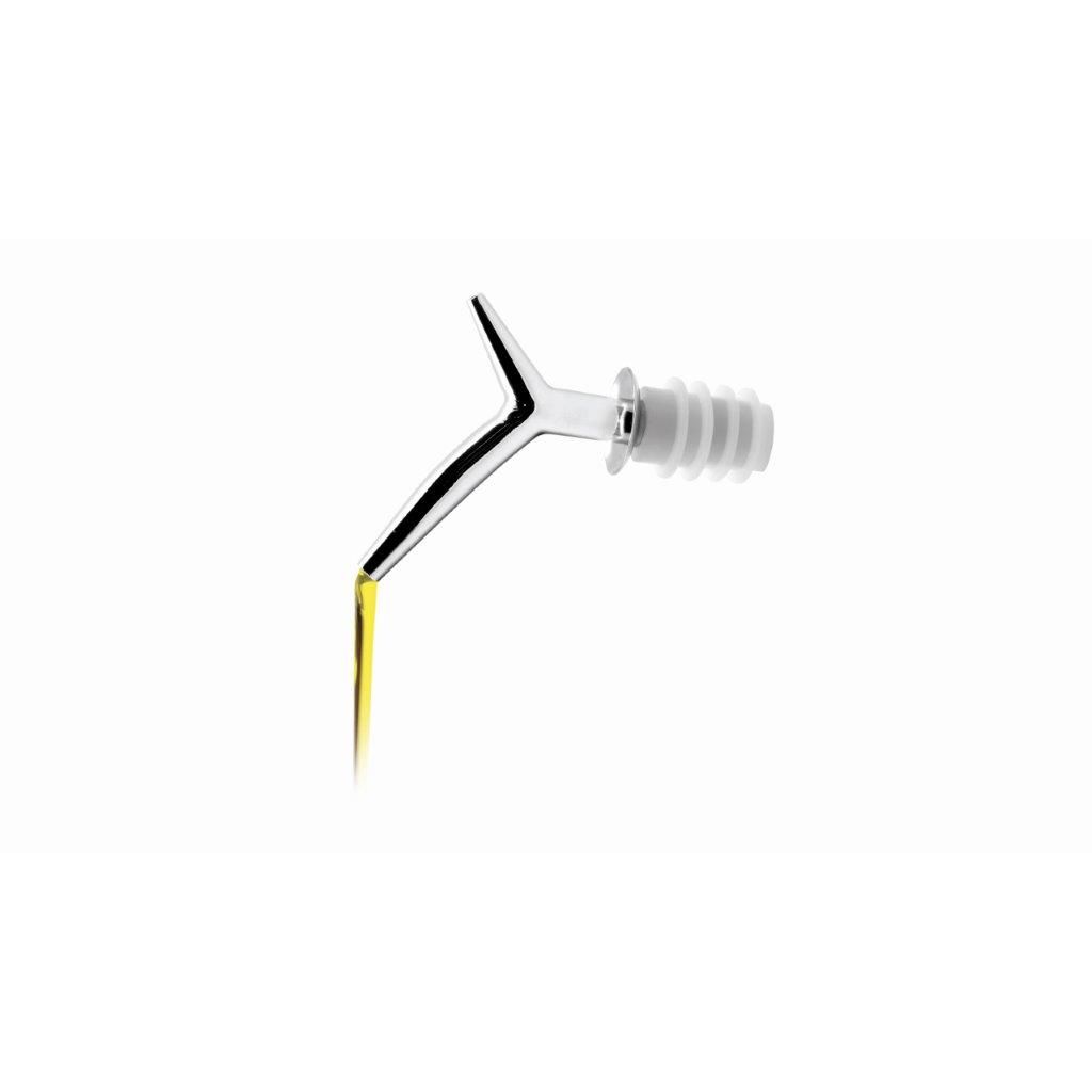 Double bec verseur doseur en inox - Visuel 1