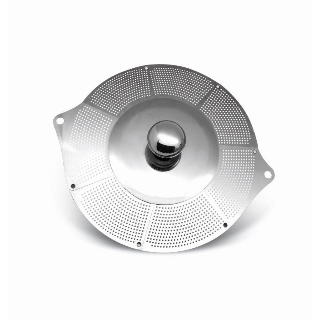 Couvercle anti-projection retractable ajouré - Visuel 0