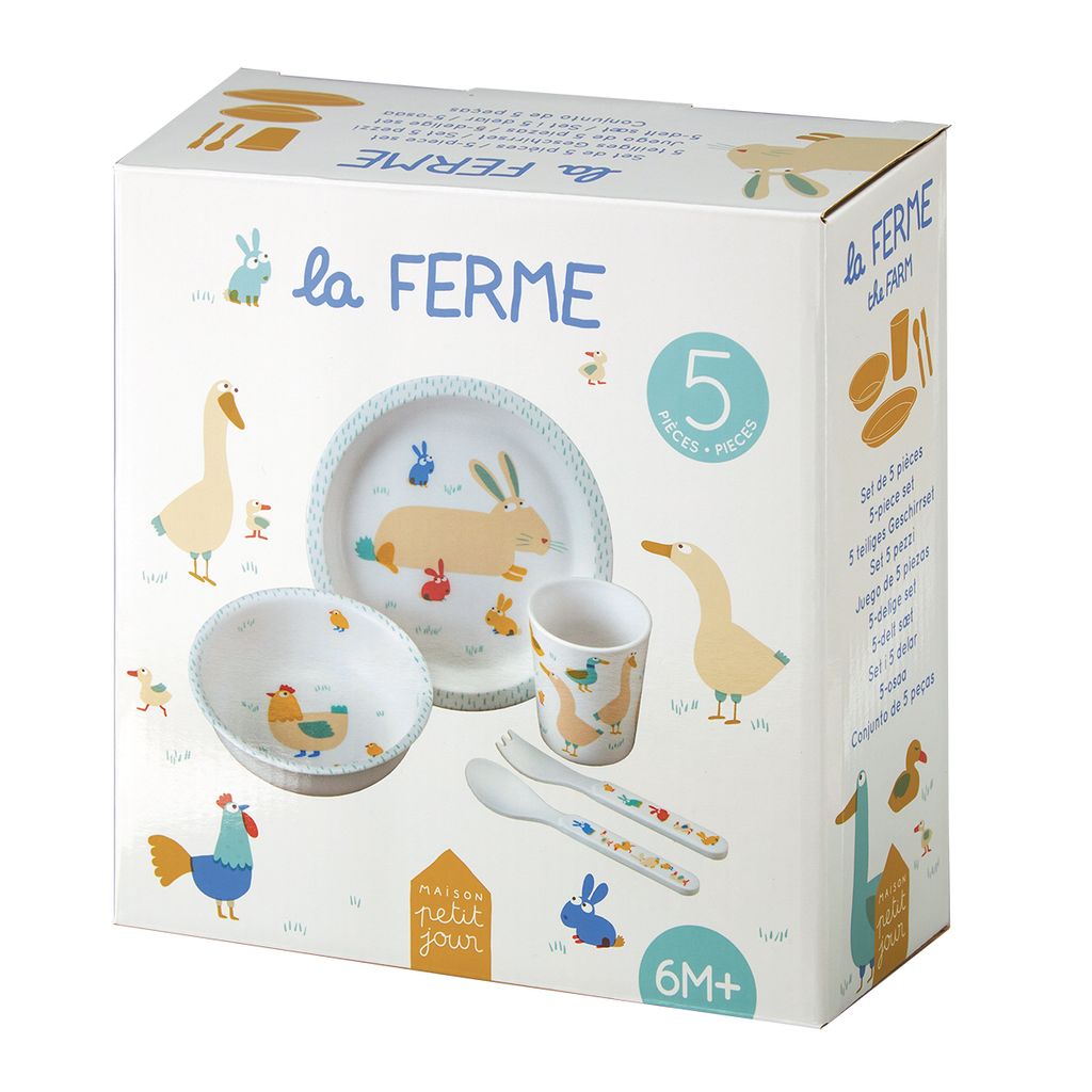 Coffret cadeau 5 pièces La Ferme - Visuel 1