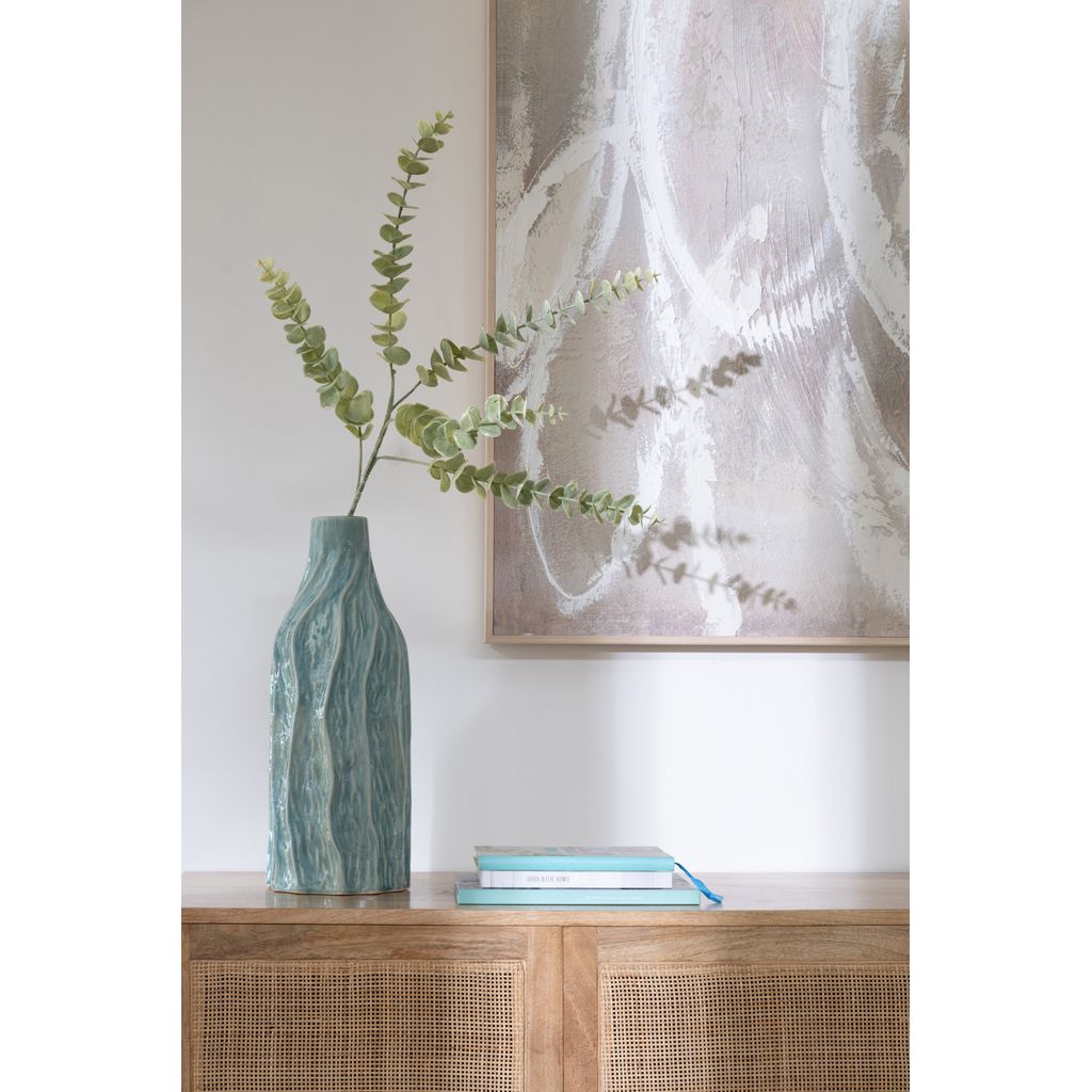 Vase Richard porcelaine bleu - Visuel 1