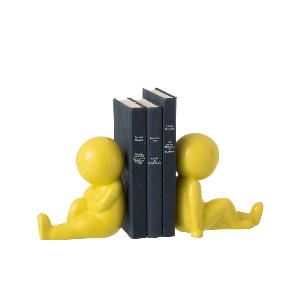 Serre-livre Marcel jaune - Visuel 2