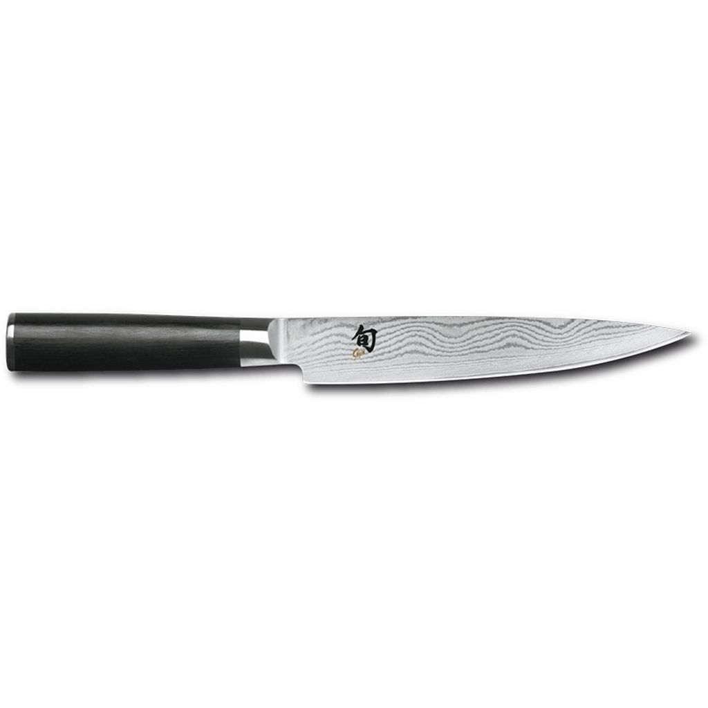 Couteau trancheur Shun Classic Damas 18 cm - Visuel 0