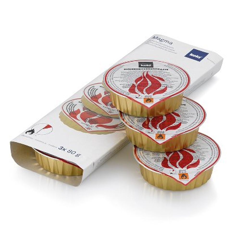 Lot de 3 pâtes à bruler Magma - Visuel 1
