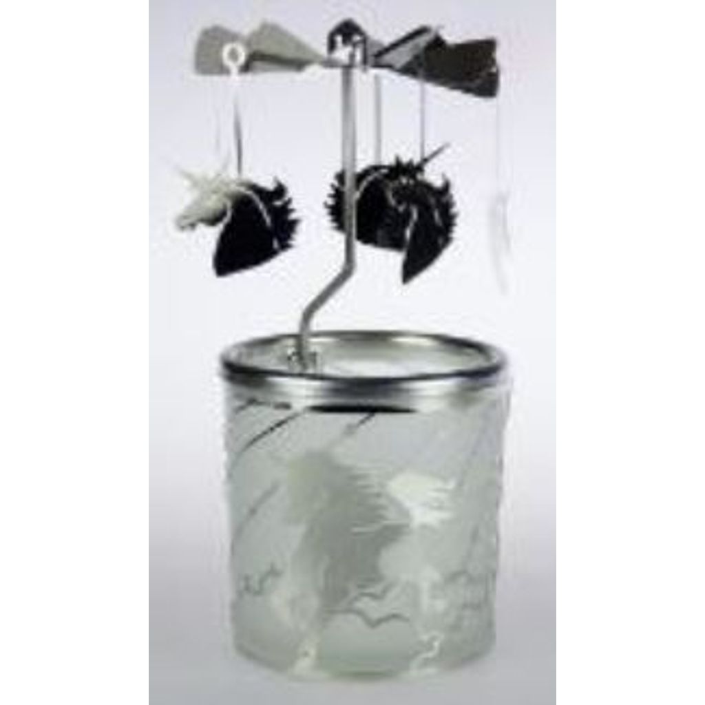 Photophore carrousel licorne - Visuel 0