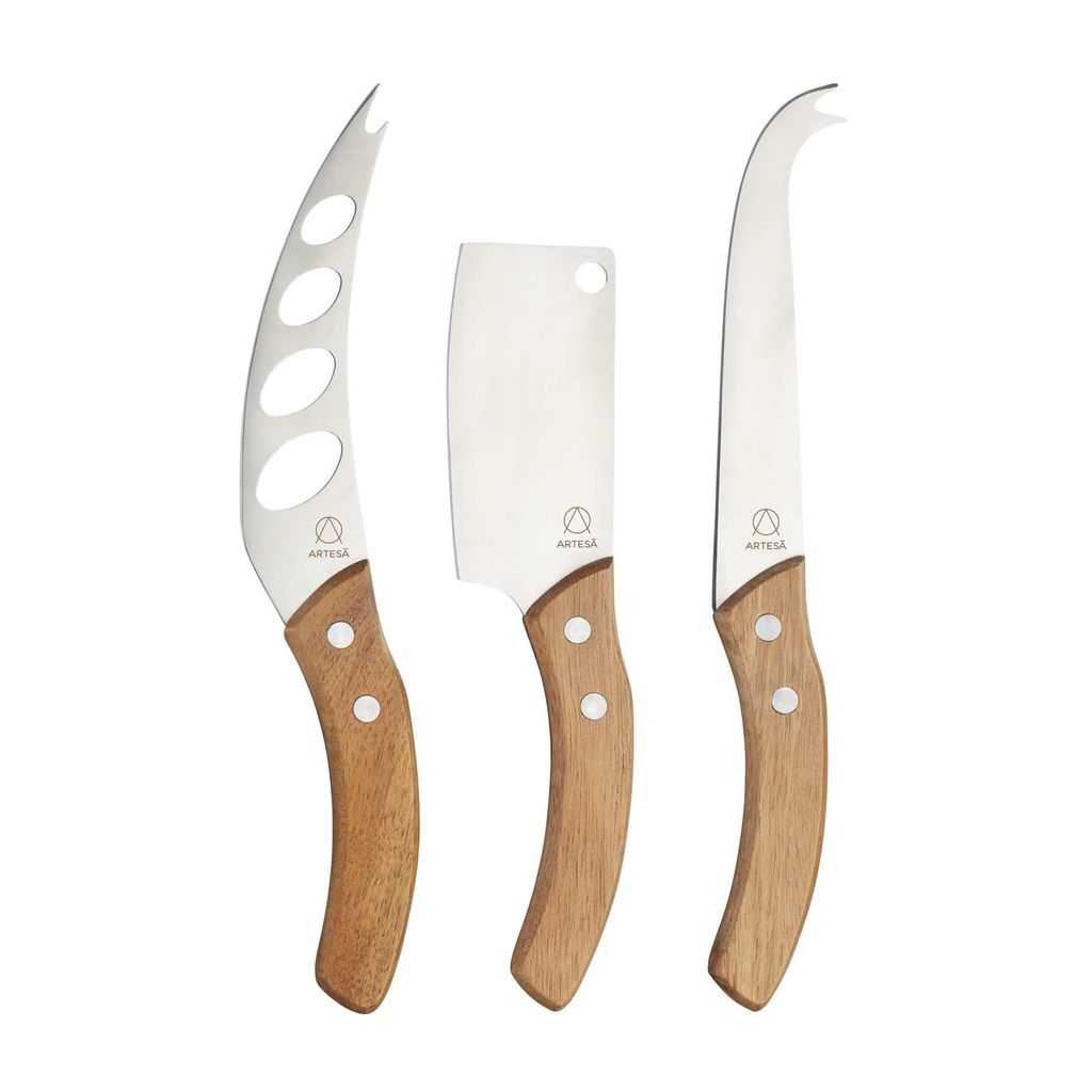 Set de 3 couteaux à fromage ARTESA - Visuel 0