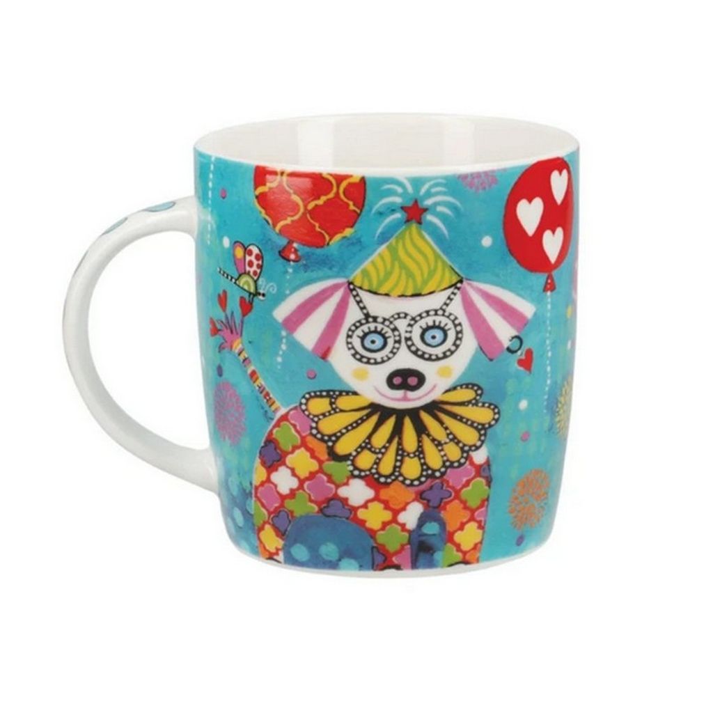 Maxwell & Williams Tazza Love Hearts Zig Zag Zeb - Porcellana 370ml - Confezione Regalo