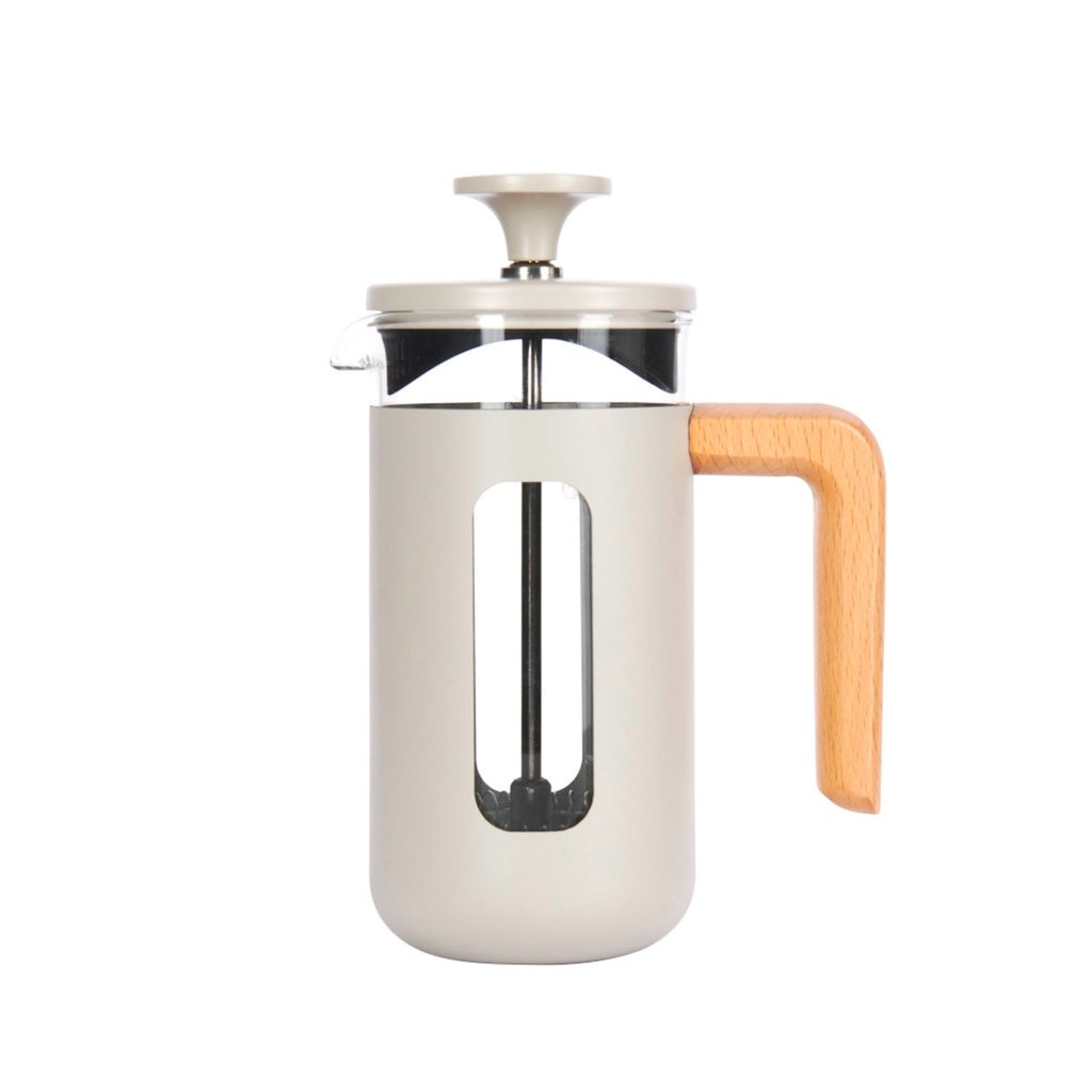 Cafetière à piston Pisa 3 tasses crème - Visuel 0