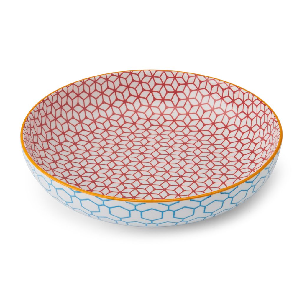 Poke bowl Géometrique bleu - Visuel 0