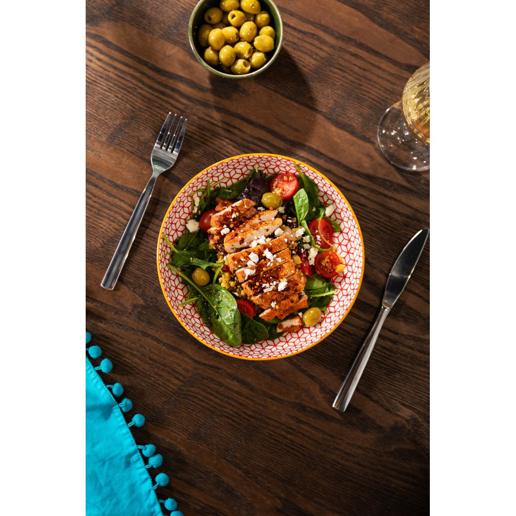Poke bowl Géometrique bleu - Visuel 3