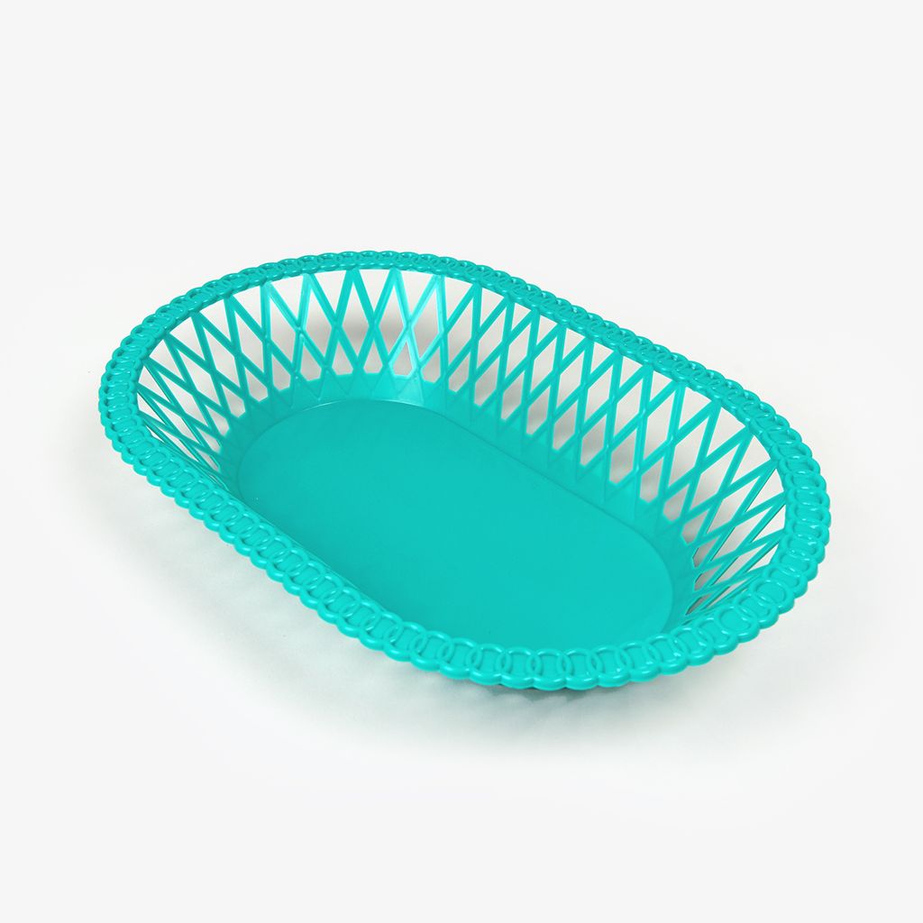 Corbeille 1970'S lagune 31 x 20 x 5,5 cm - Visuel 0