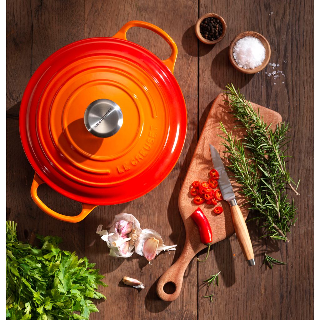 Cocotte en Fonte Ronde 20 cm Nectar Le Creuset Signature - , Achat, Vente, cocot