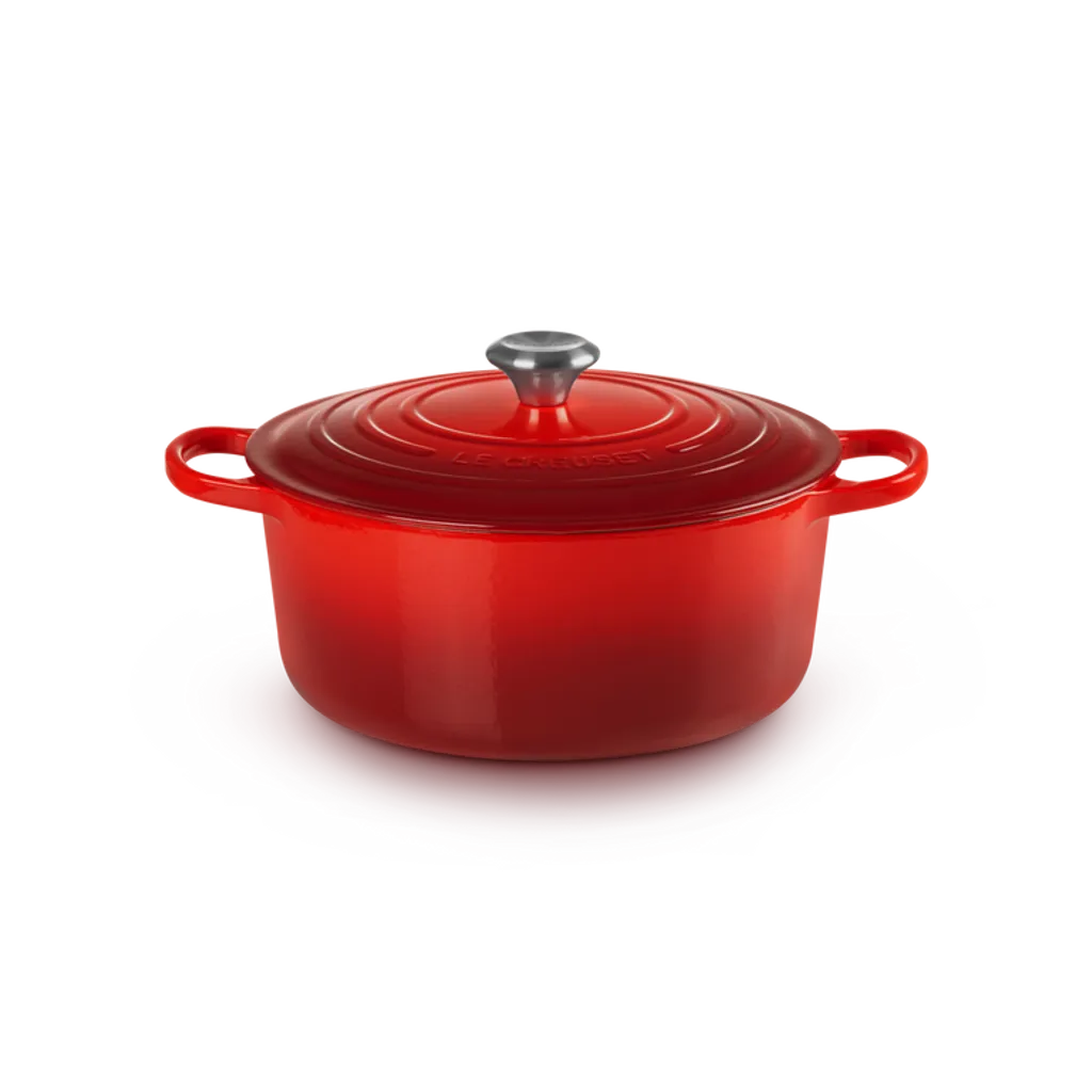 Cocotte ronde Cerise 24 cm - Visuel 0