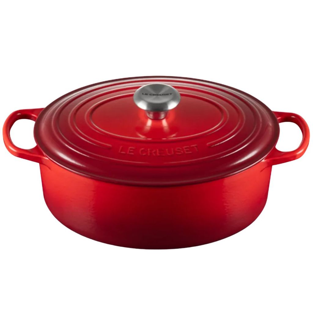 Cocotte ovale Cerise 29 cm - Visuel 0