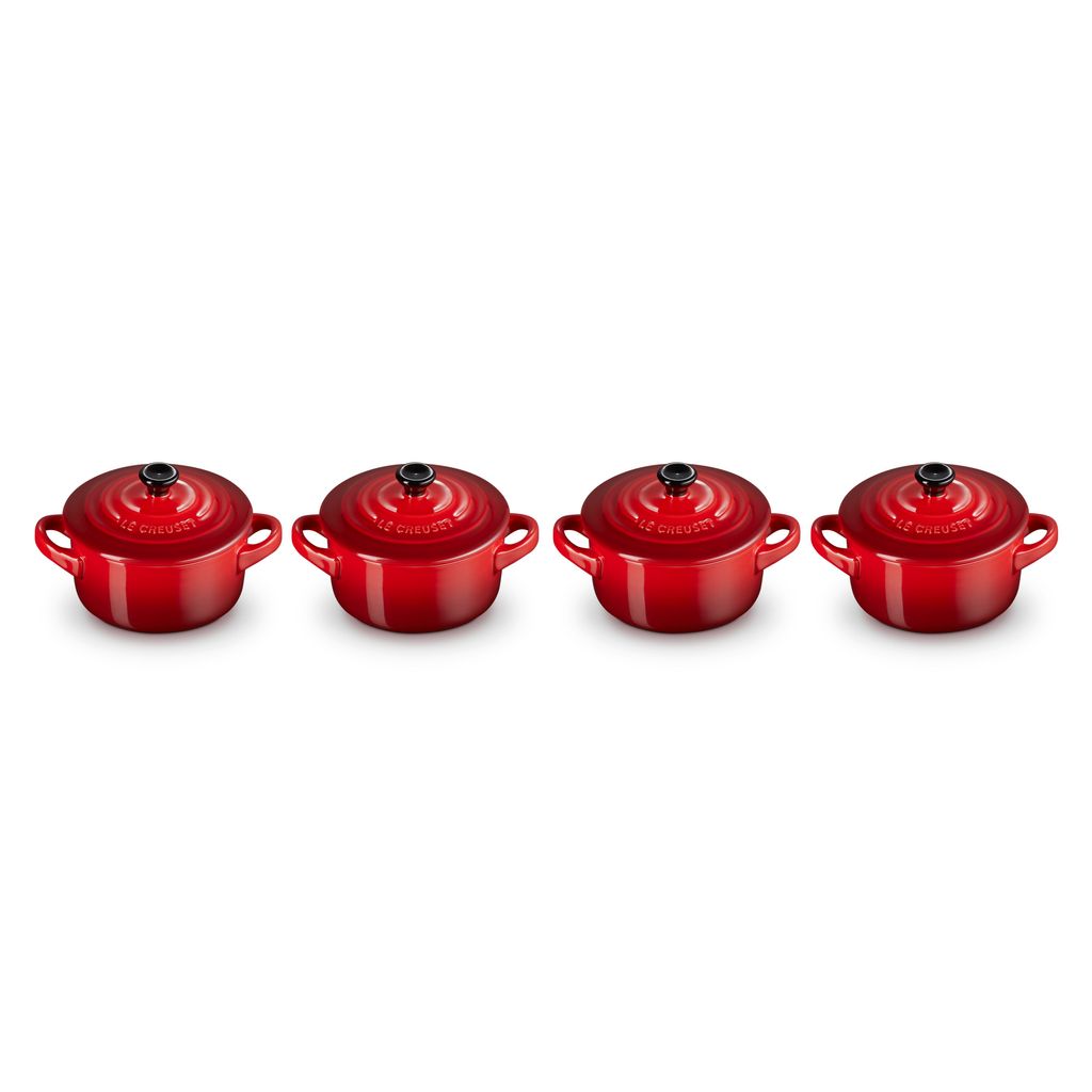 Set de 4 mini-cocottes en céramique - Visuel 1