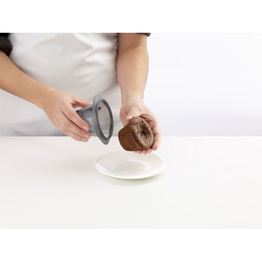 Moule à fondant chocolat x6 - Visuel 4