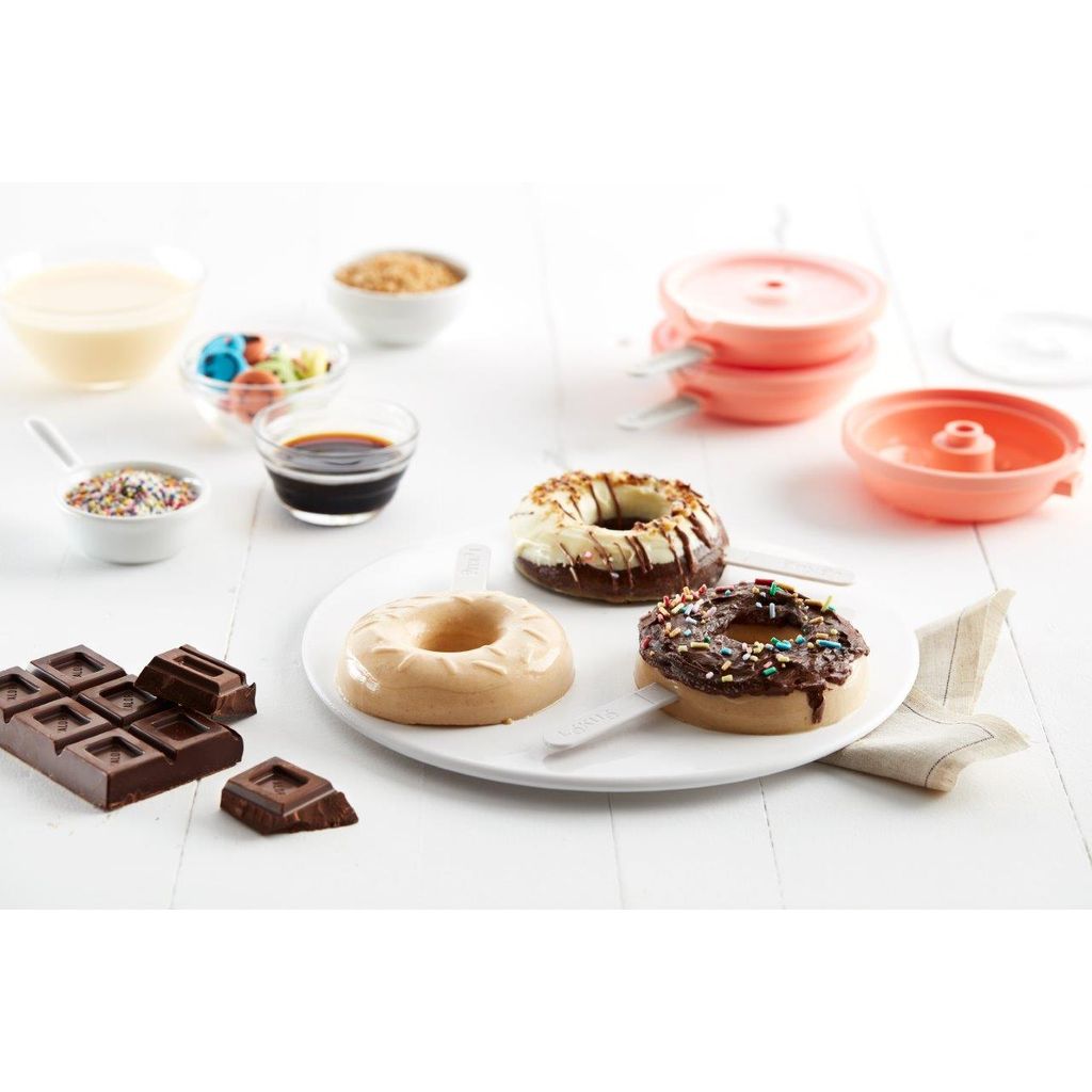 Moule à glace bretzels et donuts - set de 4 - Visuel 1