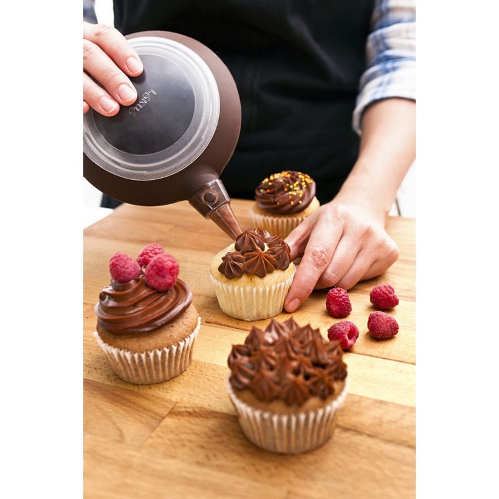 Douille à Pâtisserie Inox Silikomart BX1405 – 43.368.99.0000 – Pour Poche à Douille, 5x20x43 Mm