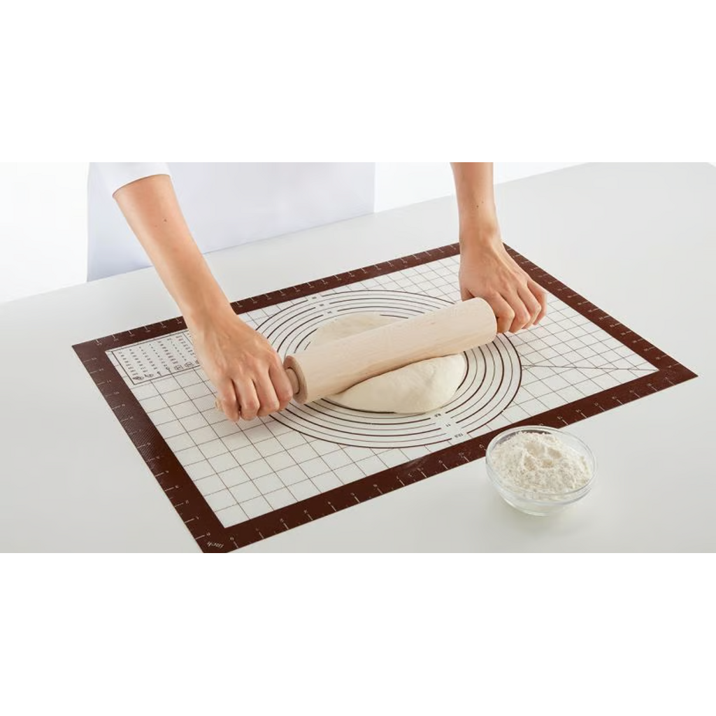 Tapis pâtissier anti adhésif avec mesures 60x40 cm - Visuel 0