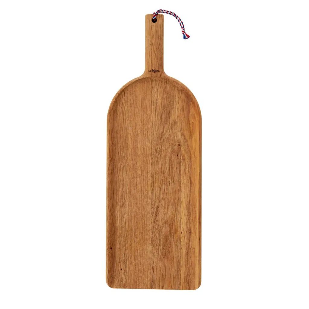 Planche / pelle de service en bois de chêne 63x22cm - Visuel 0