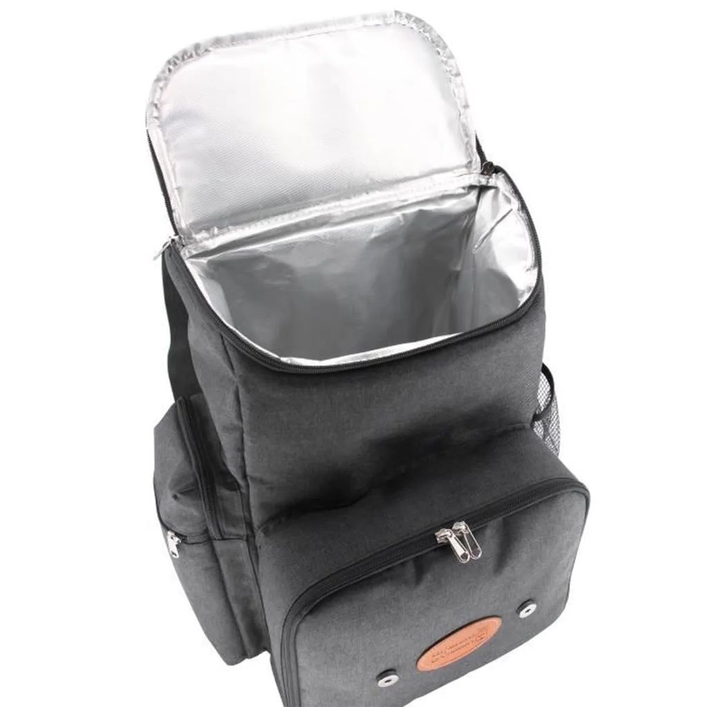 Sac à dos escapade pique-nique 4 personnes gris - Visuel 1