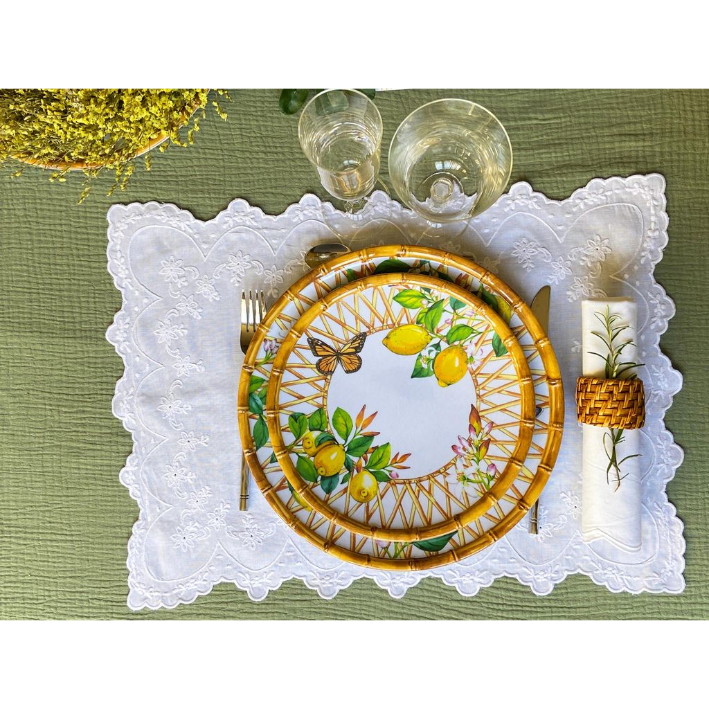 Assiette dessert en mélamine Capri 23 cm - Visuel 4