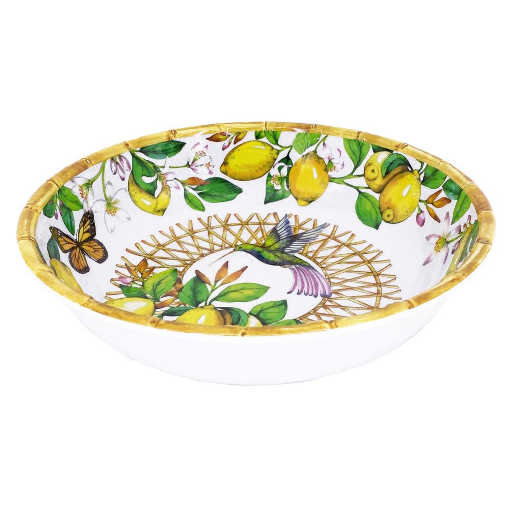 Assiette creuse en mélamine Capri 23 cm - Visuel 1