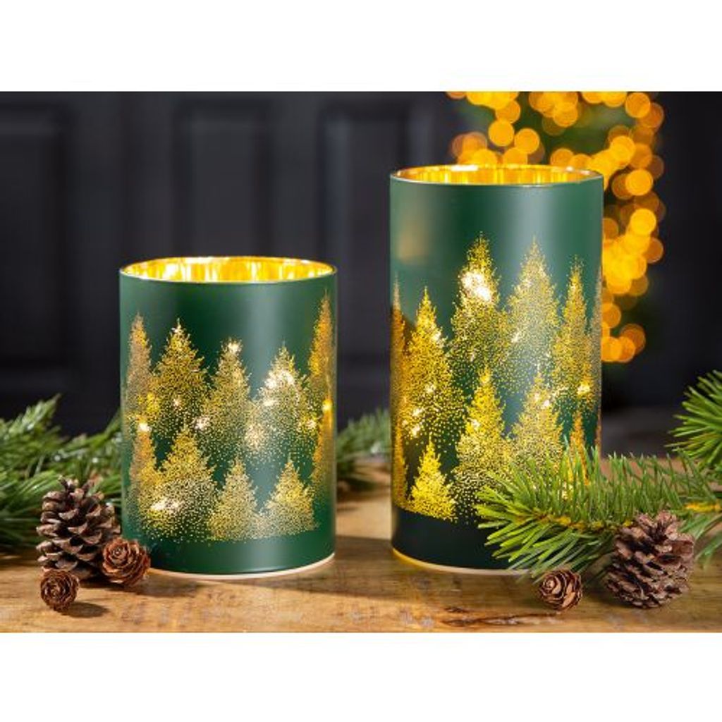 Bougeoir Forêt LED - Visuel 1
