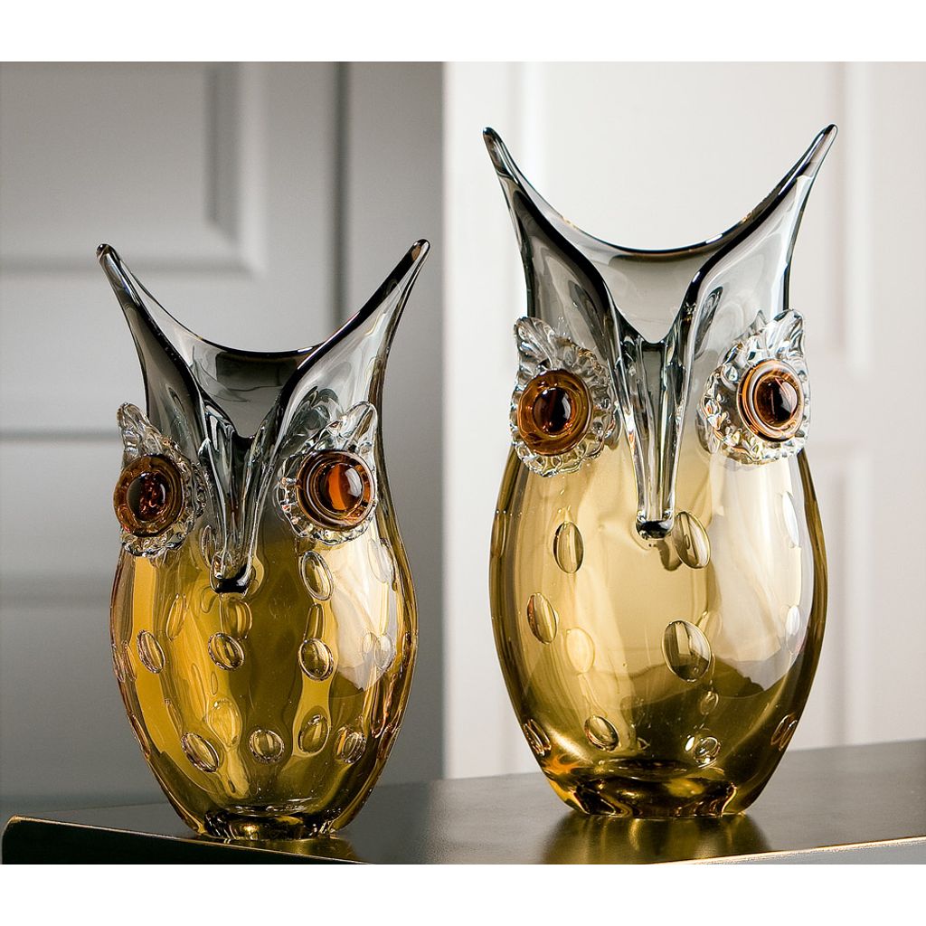 Vase Hibou H23cm à l'unité - Visuel 1