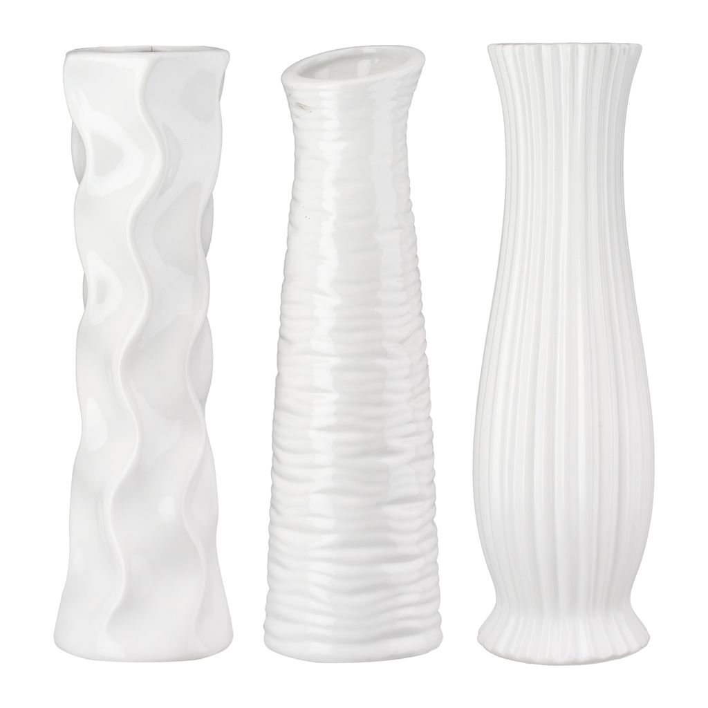 Vase, "Diverso", céramique, blanc - Visuel 1