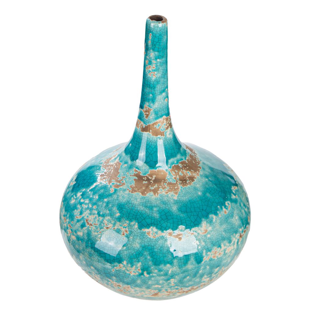 Vase, "Actros", céramique, vert - Visuel 1