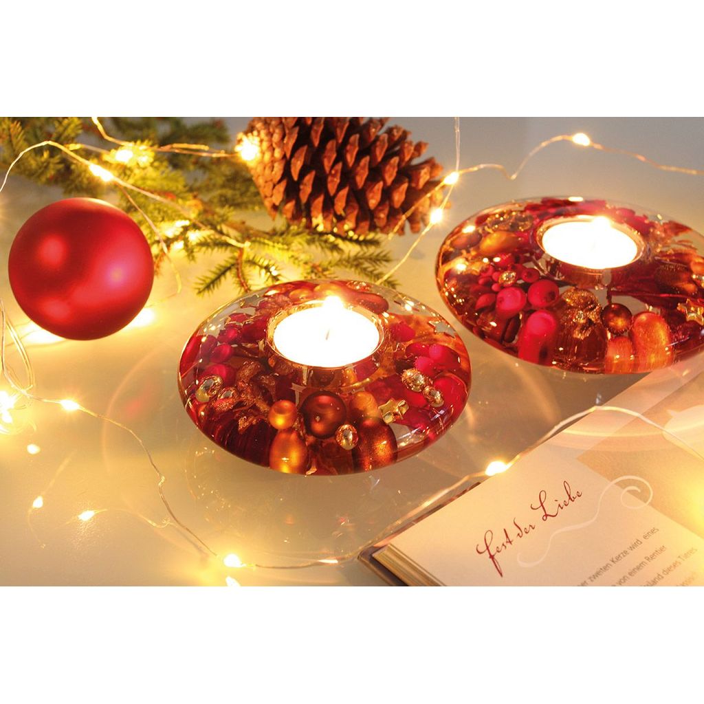 BOUGEOIR UFO NOEL ROUGE MACRANDER GILDE Ambiance & Styles