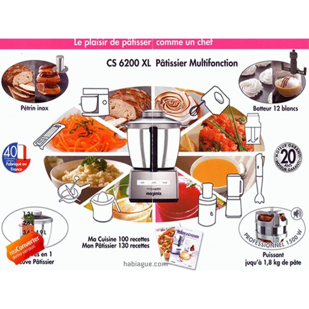 Robot pâtissier multifonction CS6200XL - Visuel 2