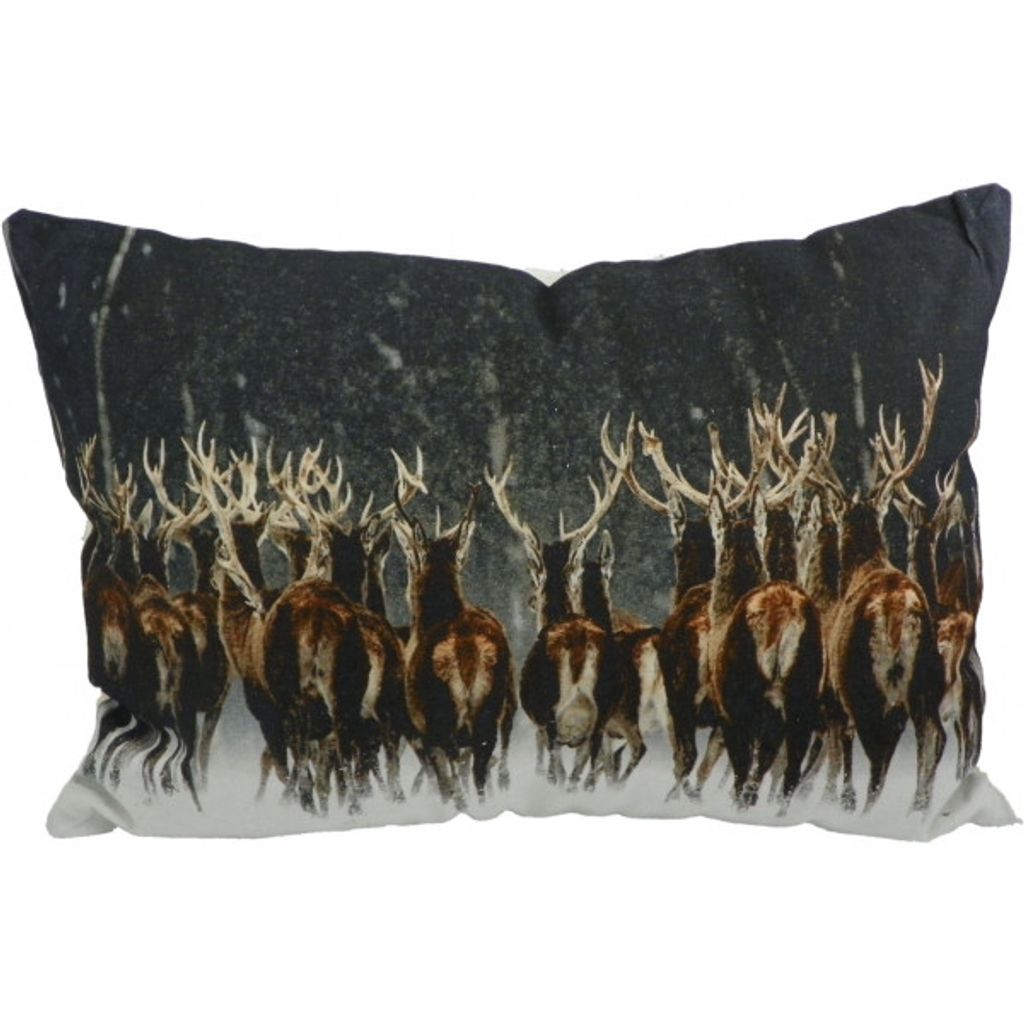 Coussin cerfs courants - Visuel 1