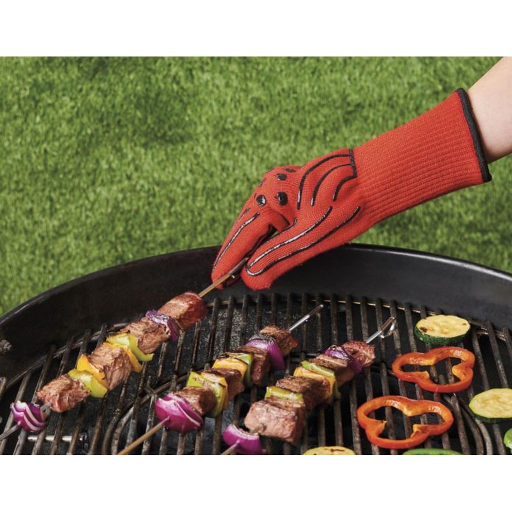Gant spécial barbecue rouge - Visuel 0
